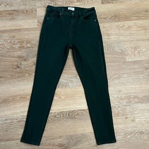 Pistola Hunter Green High Rise Skinny Jeans